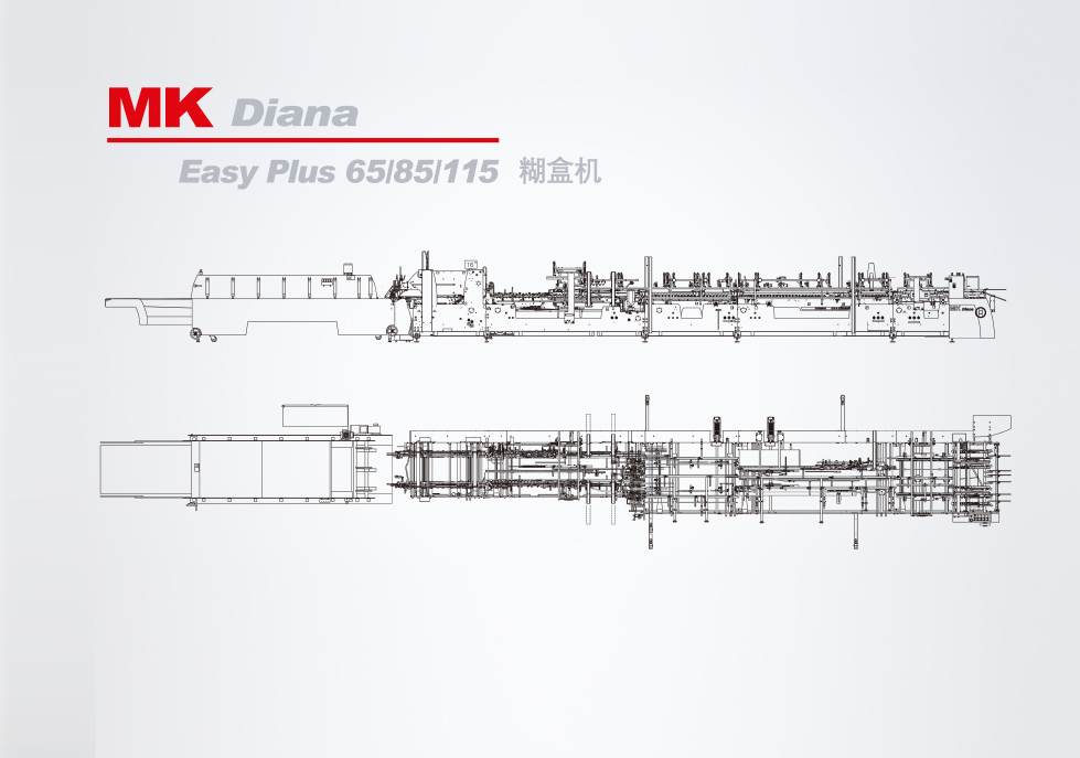 MK Diana Easy Plus 65/85/115 <br>糊盒機